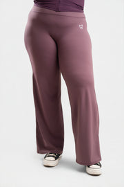 Legging Wide Flare Mauve